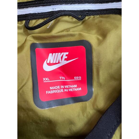 Nike Woven Tech Jacket Pacific Moss/Black FZ0750-307 Men's Size 2XL - Picture 6 of 10